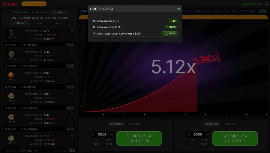 Aviator Demo introduzione